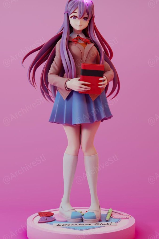 Doki Doki Pack 美少女 3D打印图纸